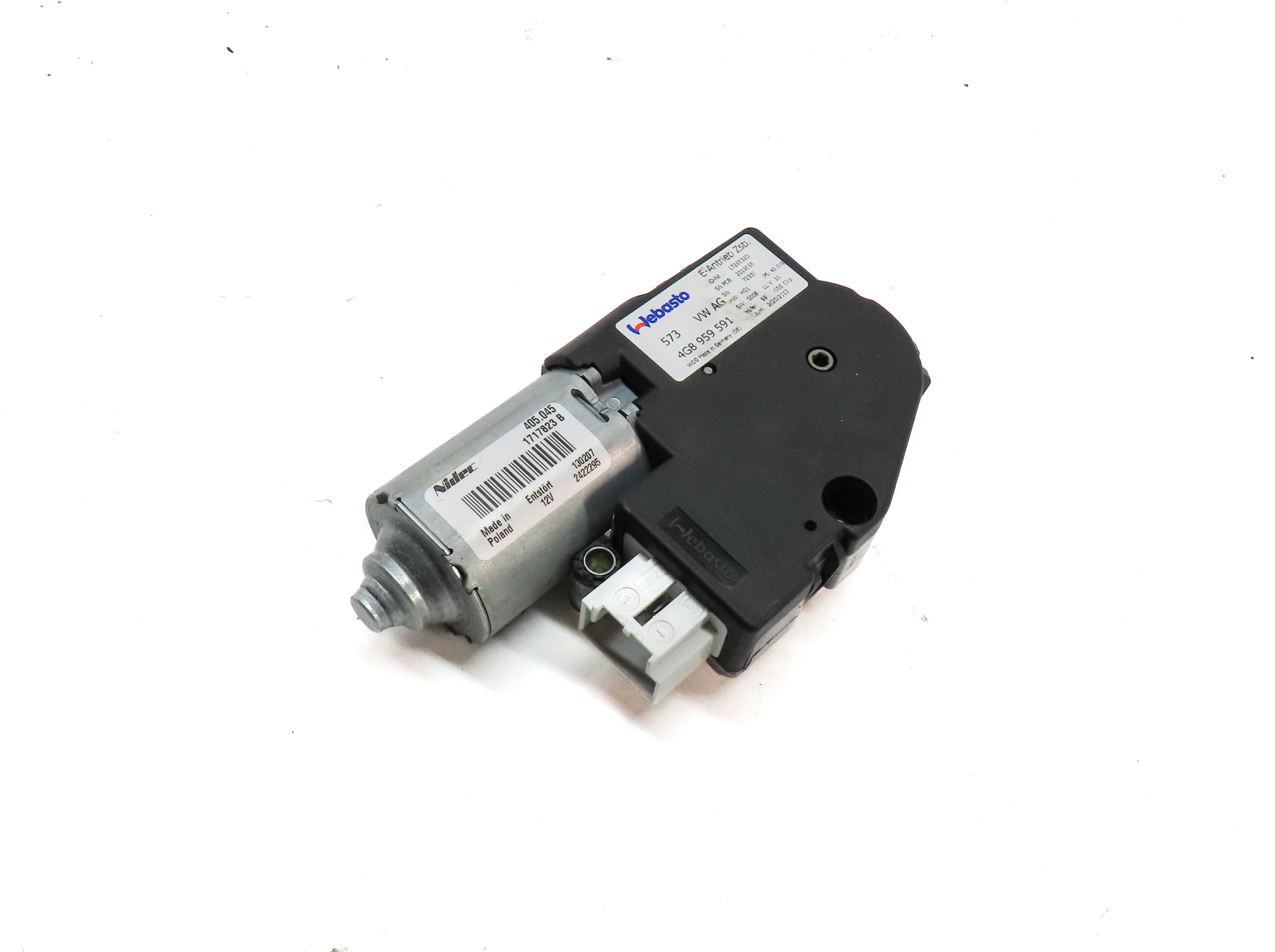 2012-2018 AUDI A6 A7 S6 S7 (C7 4G8) SUNROOF SUN ROOF WINDOW MOTOR — exact item pictured